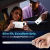 For Google Pixel 9a Case TPU Clear Phone Cover+2PCS Tempered Glass Screen Film 2.5D Arc Edge