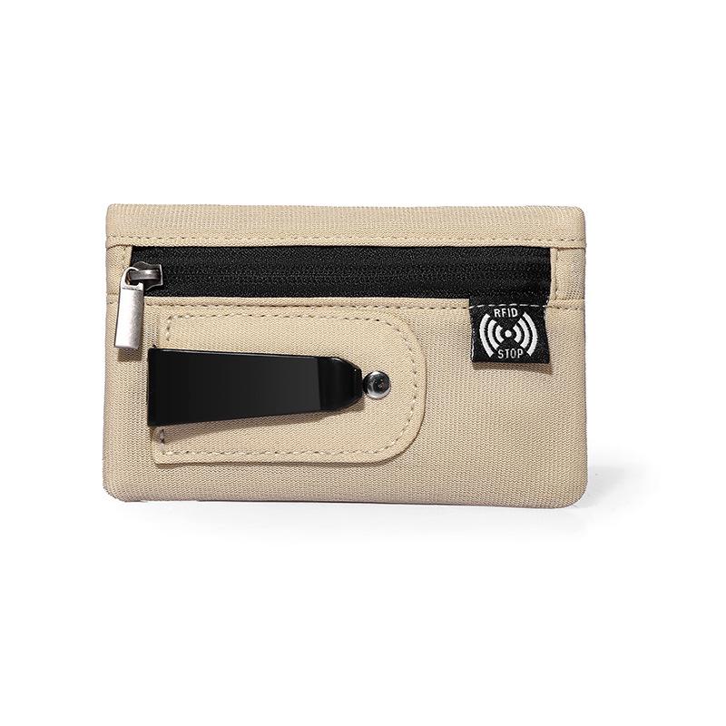 RFID Anti-Theft Waist Bag: Hidden Coin Purse & Card Holder for Outdoor Travel