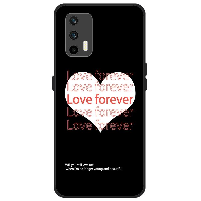 Funda Para Realme GT 5G Funda RMX2202 Cubierta Trasera de Silicona Suave Para OPPO Realme GT 5G 6.43 pulgadas Dibujos Animados TPU Parachoques de Teléfono Bolsas Estuche