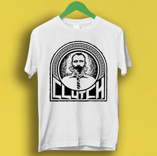 

26 Clutch Burning Beard Hard Rock Metal Retro Cool Gift Tee T Shirt P1919 Unisex T-Shirt XXL