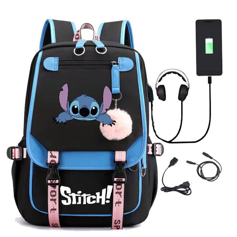 New Usb Charging School Bag Student Backpack Backpack