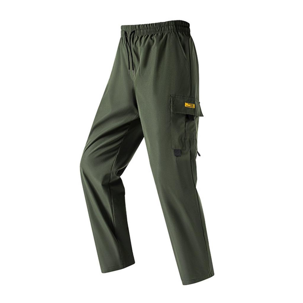 Men's Casual Cargo Pants Straight Leg Long Pants for Everyday Wear