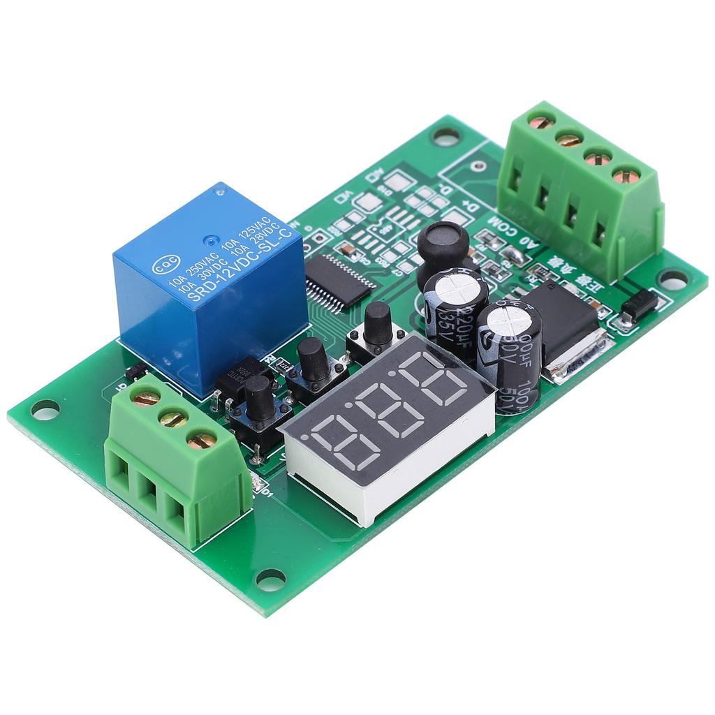 Current Detection Sensor Module Digital Display 4?20mA Relay Module Component DC12V
