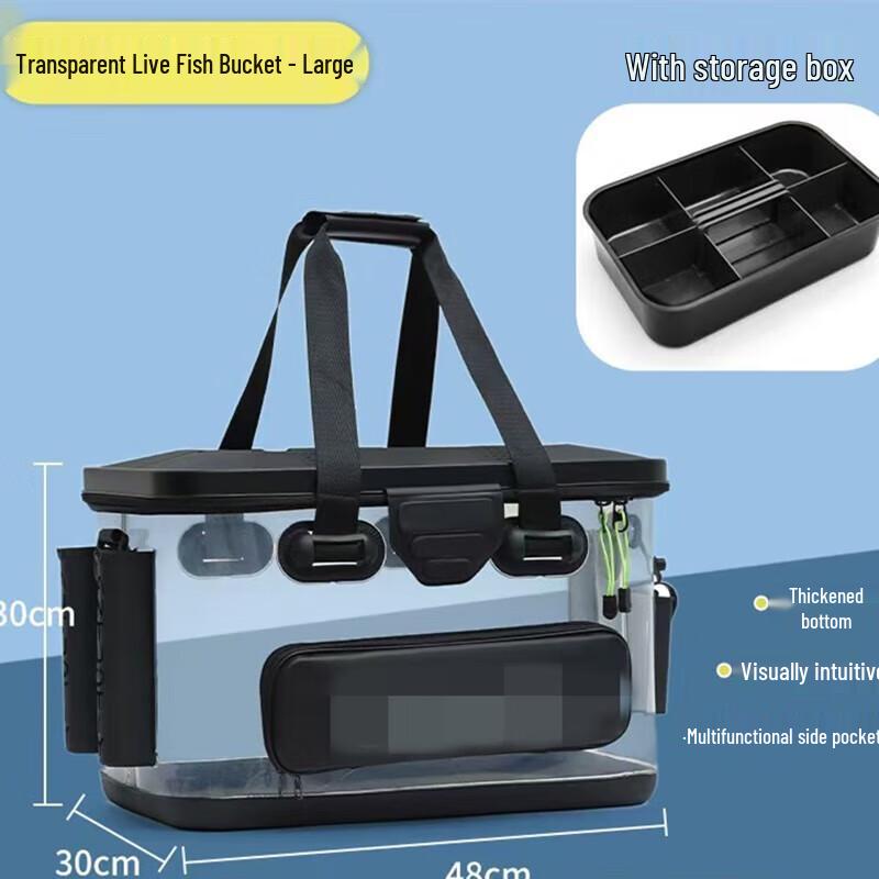 

Multifunctional Live Bait & Lure Fishing Box