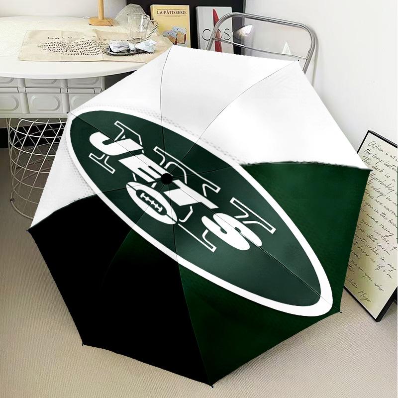 Jets Helmet Umbrella Folding Umbrella, Automatic Umbrella 8-Frame for Travel, Camping Use Gift for Halloween Christmas