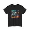 Victorian Cat T-Shirt Graphic Kitty Tee Cute Black Cat Unisex Shirt