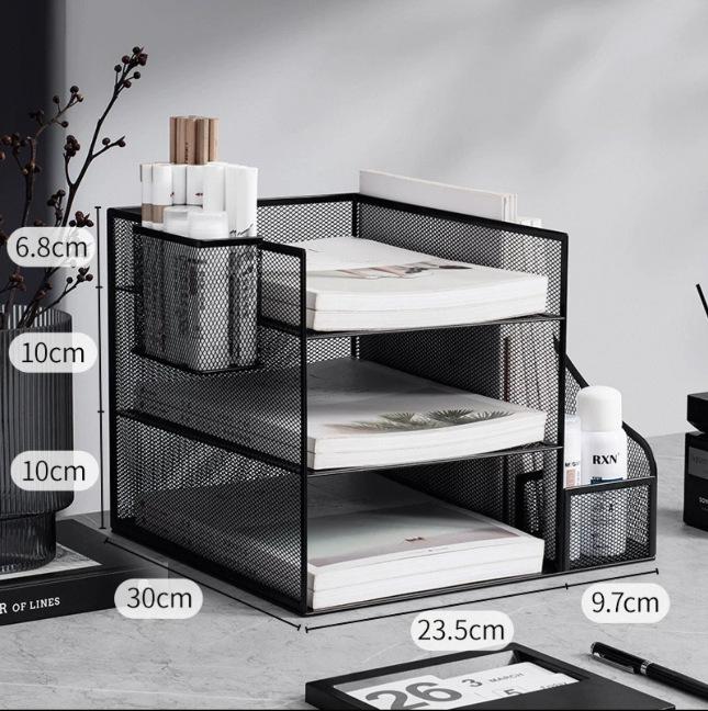 Desktop File Holder & Storage Box A4 Document Rack
