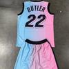 Heat No. 22 Children's Basketball Clothing Kindergarten Performance Clothing Competition Clothing Set 3XS-2XL