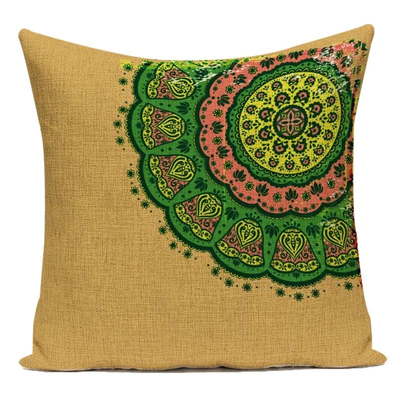 Retro High Quality Pillowcase African Ethnic Stripe Bohemian Sofa Bed Car Cushion Cover Textile Printed Decor Pillow Cover