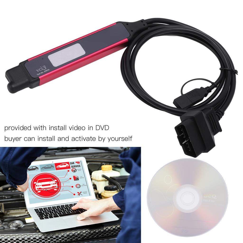Nástroj na kontrolu motoru Skener nákladního vozidla Čtečka skeneru VCI 3 Wifi Bezdrátový diagnostický nástroj pro diagnostiku závad motoru pro nákladní vozidlo Scania