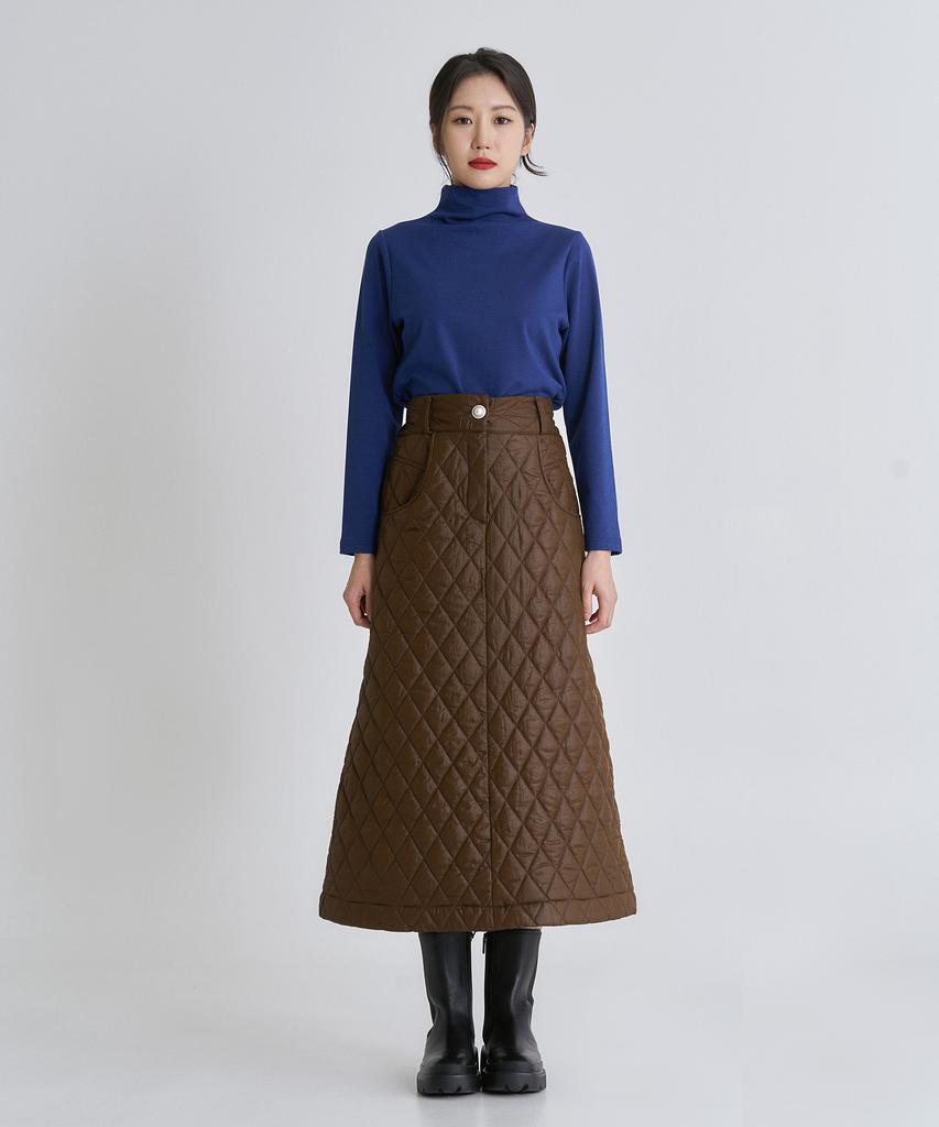 Peulleio Unit Skirt _ Khaki