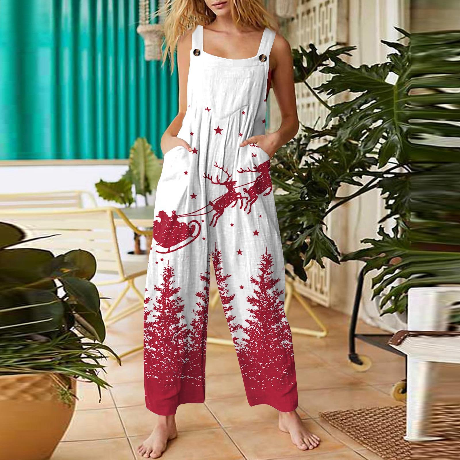 

Женские повседневные комбинезоны, комбинезоны с регулируемыми бретелями, летние без рукавов, милые удобные комбинезоны с карманом XXL