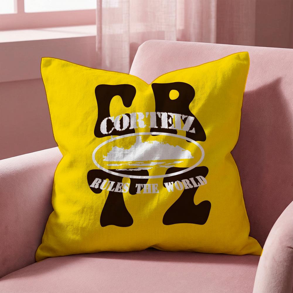 

Corteiz Cushion Cover Multi-Scene Pillow Cover for Home & Car - Reversible, Soft & Durable for Daily Use 30cmx30cm