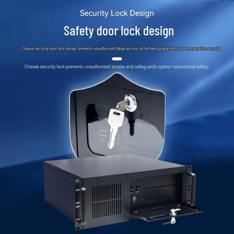 Yingtengfei 4U Rackmount Industrial PC, High Performance Core i3 14th Gen, 6 USB Ports, Dual Network.