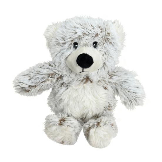 

Pet Toy Bear Shape Bite-Resistant Plush Dog Chew Toy with Built-in Sound Device Teeth Grinding Gum Massage Doll Toy Soft Interactive Stress Relief Toy Bear