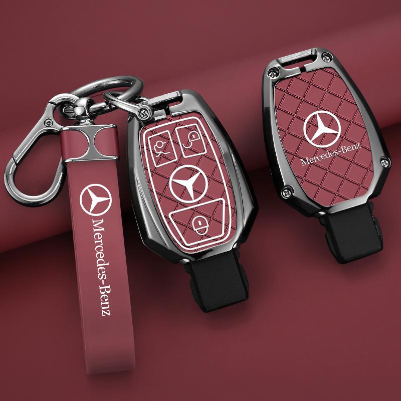 2025 Heiß Für Mercedes Benz A B C E-Klasse GLS GLA GLK GLC CLS CLA AMG W204 W205 W212 W463 W176 Auto Fernschlüssel Hülle Abdeckung Protecto