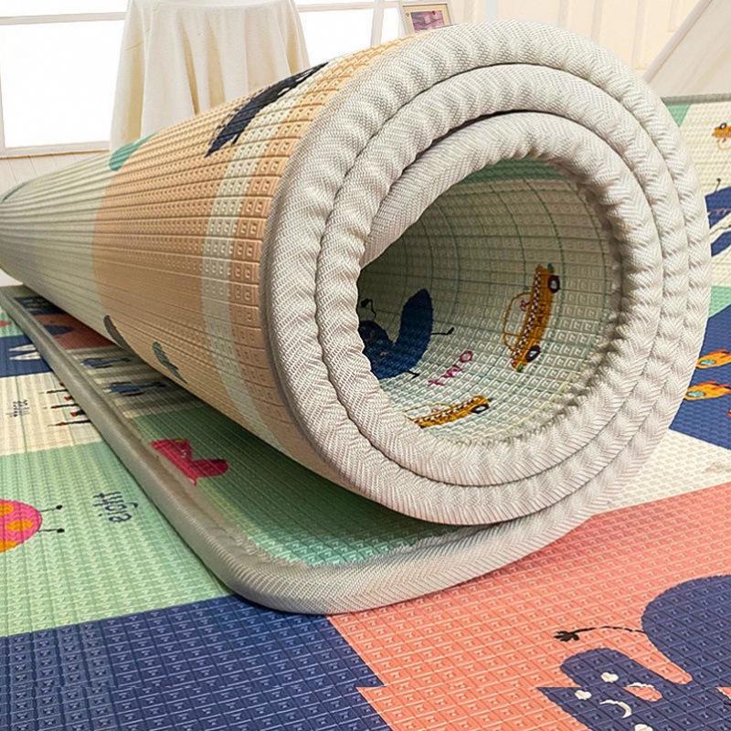 Waterproof Winter Insulating Sleeping Mat: Thickened, Indoor/Outdoor, Moisture-Proof for Floor and Camping Usage.
