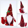 Festive 22 Year Christmas Decoration Plush Rudolph Gnome Gift Bag With Sequined Hat