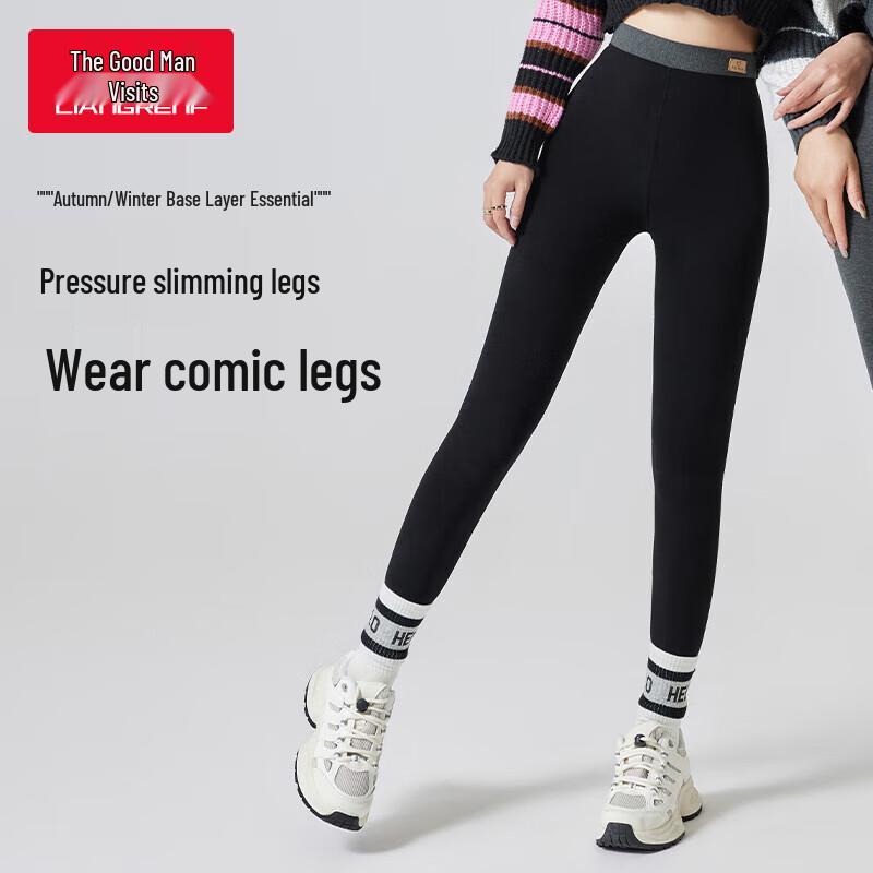 

Women s High-Waist Thermal Shark Leggings One Size