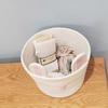 Cute Rabbit Basket Easter Bunny Ear Storage Bag Portable Candy Bag for Storing Cosmetics and Snacks