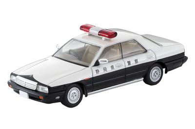 Tomica Limited Vintage Neo Nissan Cedric Cima Patrol Car Shizuoka Prefectural Police Dokončený produkt 1/64 LV-N288a