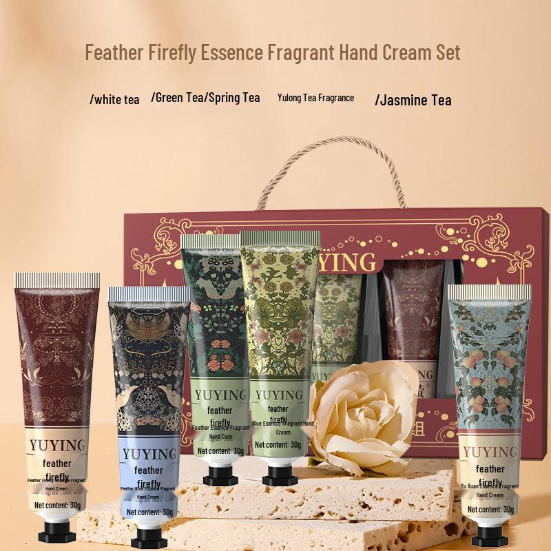 Douyin Hand Cream Set: Moisturizing and Hydrating Gift Box for Autumn/Winter