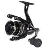 Spinning Various Sizes Max Drag Force Gear Ratio Reversible Handle BB Ball Suitable for Tai Bluefin Bass Saltwater General Purpose Black Fi's+7 Reel,