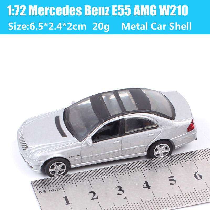 

Маленькая детская роскошная модель автомобиля E55 W210 E-класса в масштабе 1/72, металлическое авто-купе, литье под давлением и; Игрушечный транспорт Ятминг Benz E55