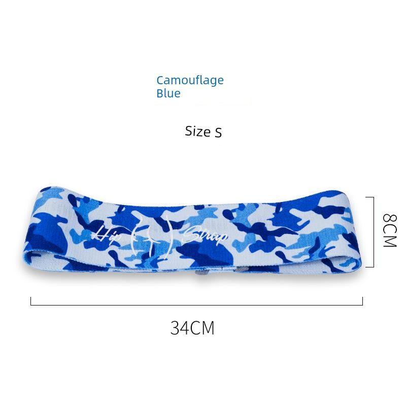 

Squat Exaggerates Hips Circle Hip Abuse Ring Elastic Band Resistance Ring Men s and Women s Yoga Tension Band Non-Slip No Curling Fitness Camouflage Blue 150 Pound S Code