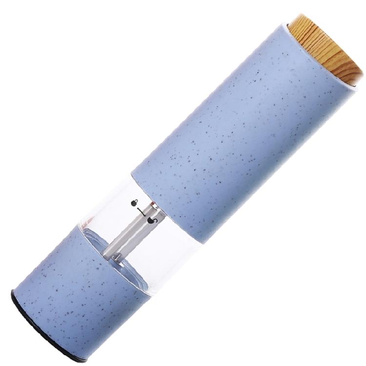 

Electric Peppers Grinder With Nonrust Steel Blade 4 Bright Color Option Effortlessly Single Button Operation Kitchens синій