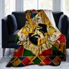 Hufflepuff Crest Poster - Hogwarts House DecorPrint Blanket, Soft Blanket For Sofa Office Bed And Travelling Daughter Birthday Gift esj264