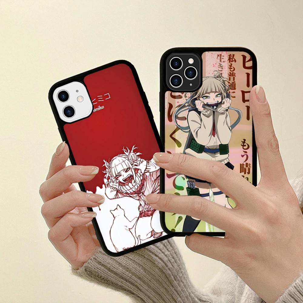 Himiko Toga Boku No Hero Academia Phone Case Silicone PC+TPU For For iPhone 11 12 13 14 15 16 Plus Pro Max Cover