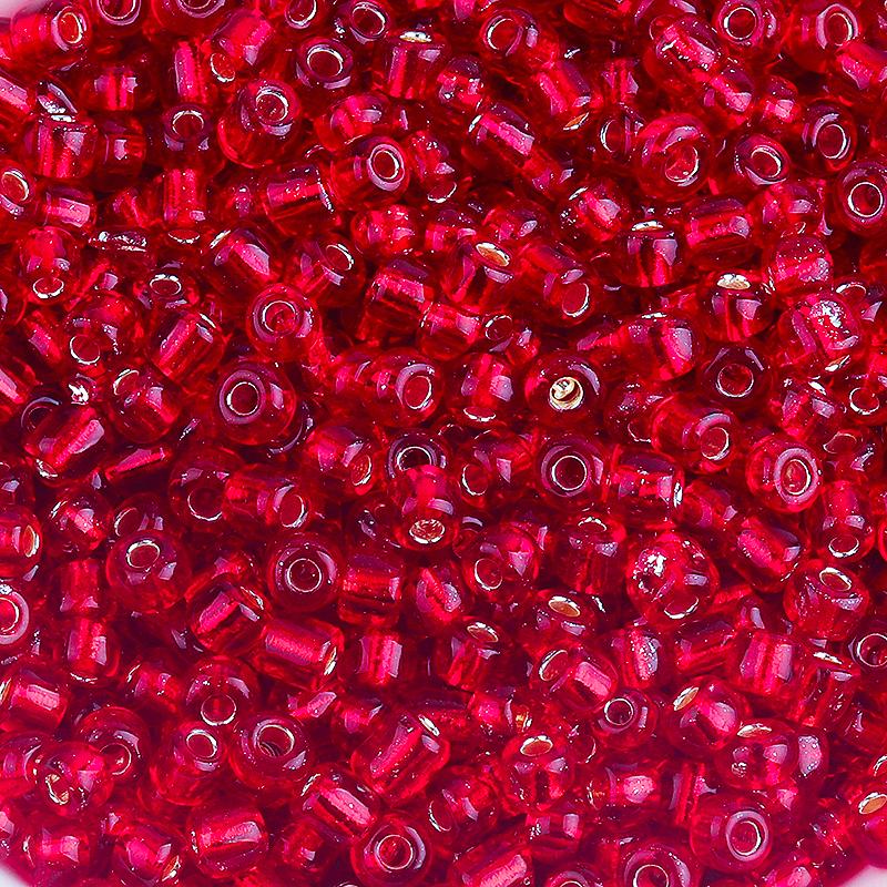 

4mm Glass Seed Beads Inner Silver Transparent Loose Spacer Rice Beads For Bracelet Earring Making Diy Craft Toy Gift Accessories 10g About160Pcs