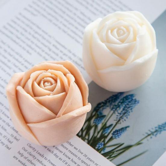 Rose Flower Silicone Mold Ice Cube Fondant Chocolate Cake Jewelry Making Tool