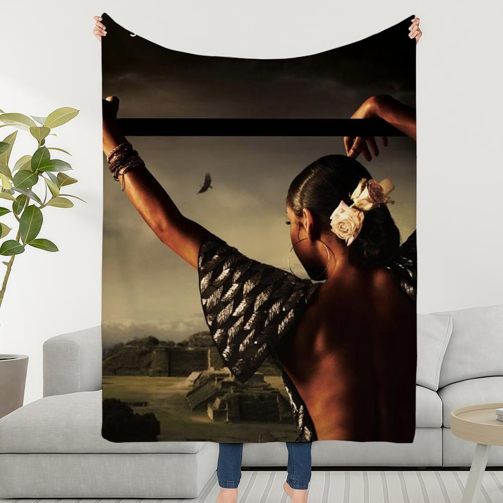 Band Blanket Throw Super Cosy Album Plush Living Room Sofa S-Sade-ES Couch Childish Birthday Gifts