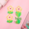 PVC Cartoon Flower & Animal Hair Clip and Clothing Accessories for Kids
