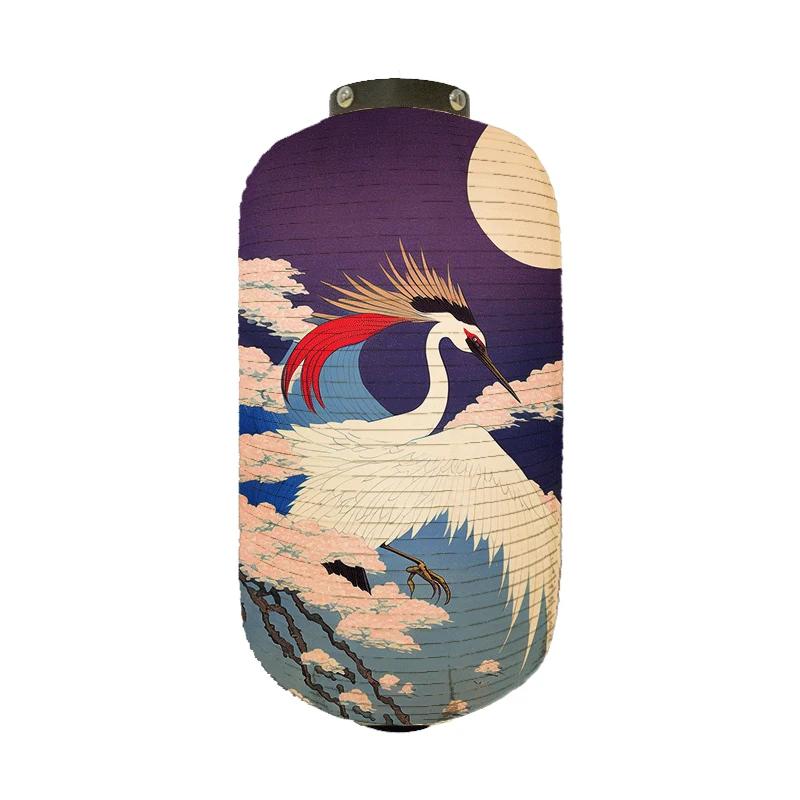 Japońska Lampion Wedding Decoration Ukiyo-E Drukowany Sashimi Cuisine Restauracja Wystrój Lampa Festiwalowe Artykuły Imprezowe Tkaninowy Lampion