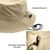 Portable Foldable Bucket Hat Waterproof Outdoor Sun Hat Rain Hat Fishing Hat  Fishing