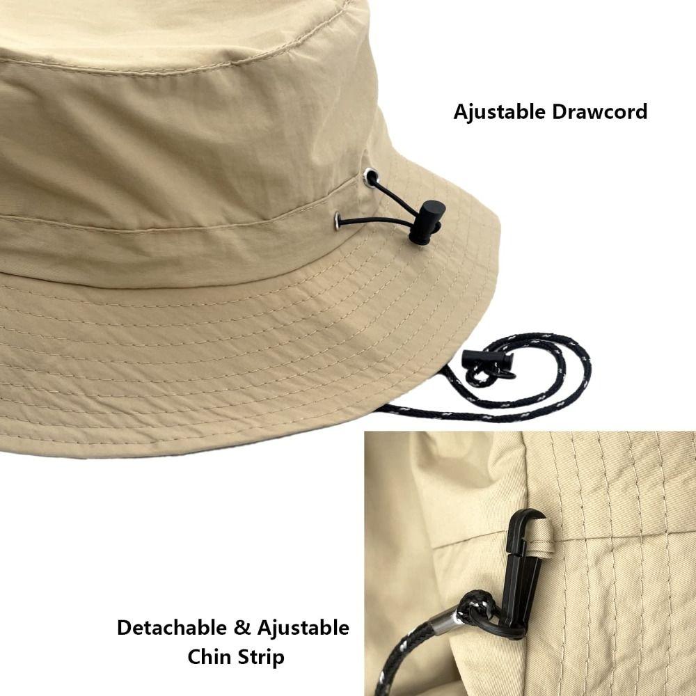Portable Foldable Bucket Hat Waterproof Outdoor Sun Hat Rain Hat Fishing Hat Fishing
