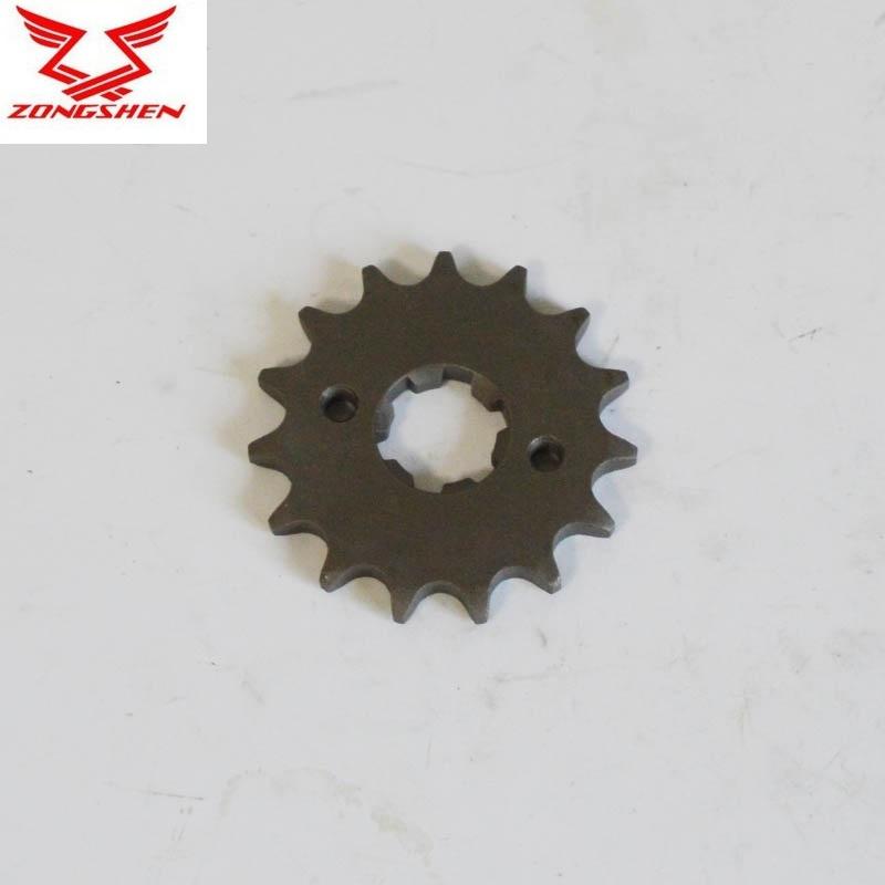 zongshen zs200gy lzx200gy-2 200CC motorcycle front chain sprocket 428# 14T accessories