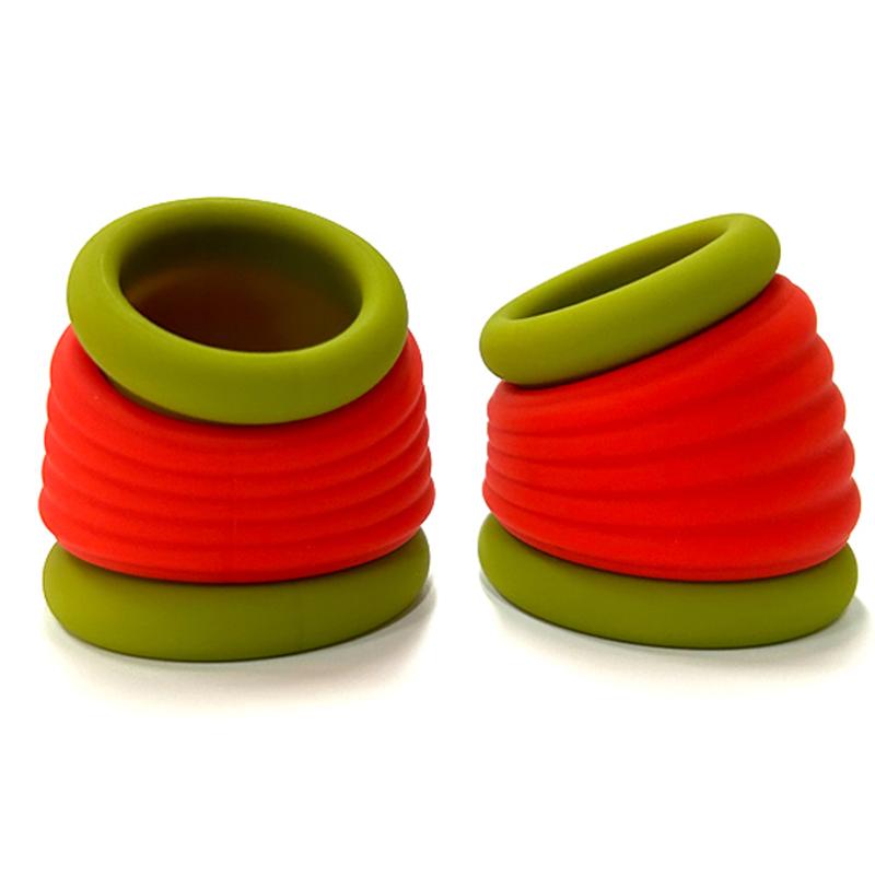 Removable Male Penis Lock Cock Ring Set Erection Delay Time Ejaculation Penis Ring Enlargement Ball Stretcher Sex Toy Big Man