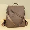 Outdoor Travel Bag PU Women's Large Capacity Backpack Multifunctional Shoulder Bag