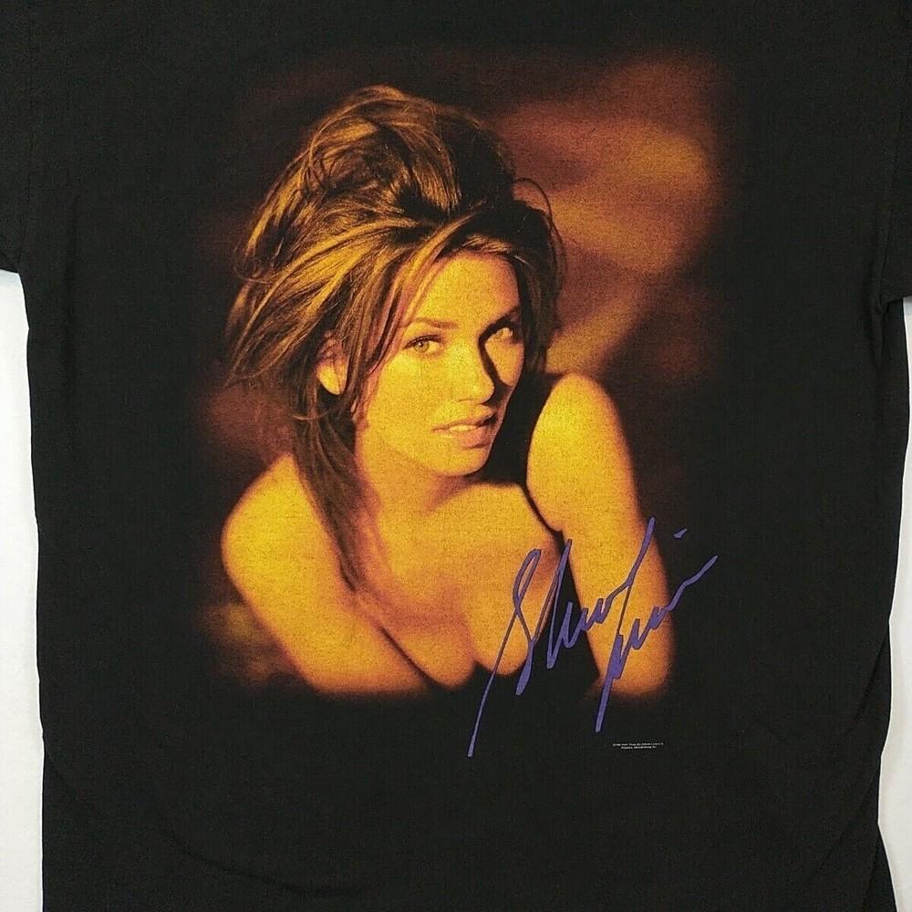 

Shania Twain T Shirt 1998 PolyGram Mens 90s All size S-345XL Unisex T-Shirt XXXL