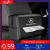 GLC GLB Car Tissue Box Holder Napkin Towel Organizer Bag Tissues Storage For Mercedes Benz AMG W204 W205 W203 W211 W212 W213 W2