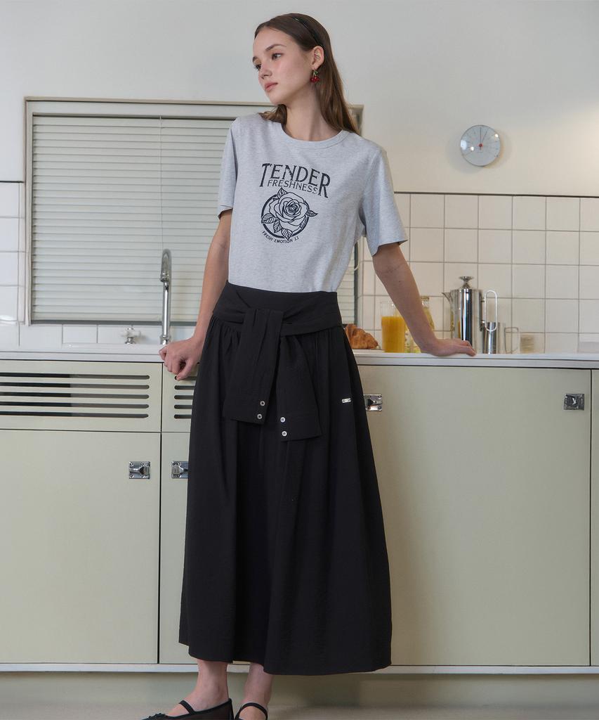 Jucy Judy Tie Flare Skirt Jzsk321C