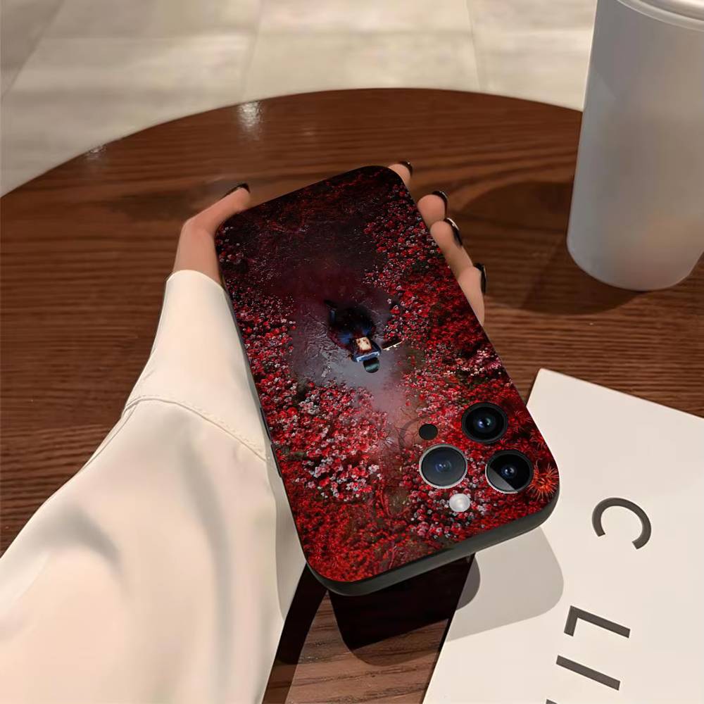

S-Silent H-Hill Phone Case For iPhone 17,16,15,14,13,12,11,Pro,X,XS,Max,Plus Soft Black Cover iPhone17promax