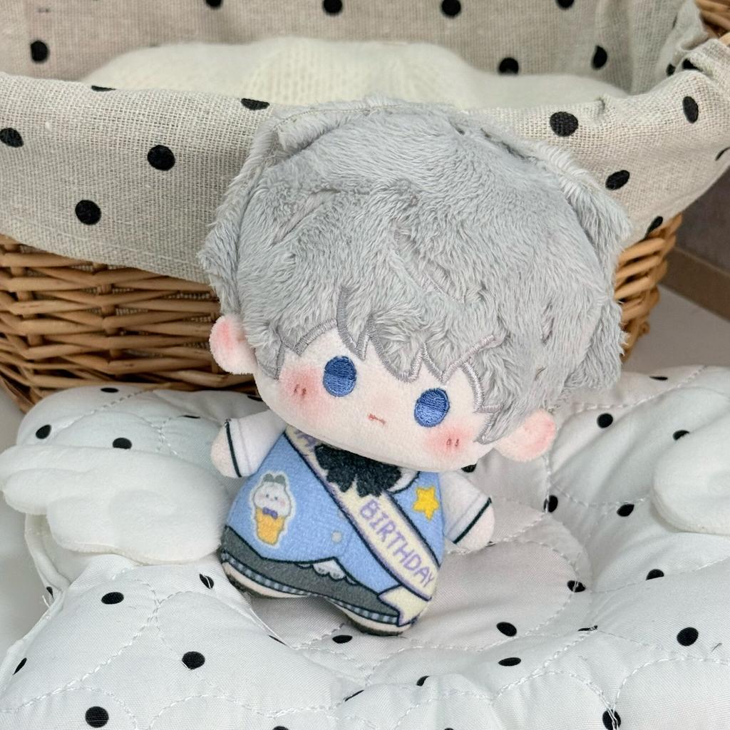 10cm Love And Deepspace Cotton Doll Birthday Blessing Version Fans Plush Toys Backpack Pendant Rafayel Xavier Zayne Sylus Caleb