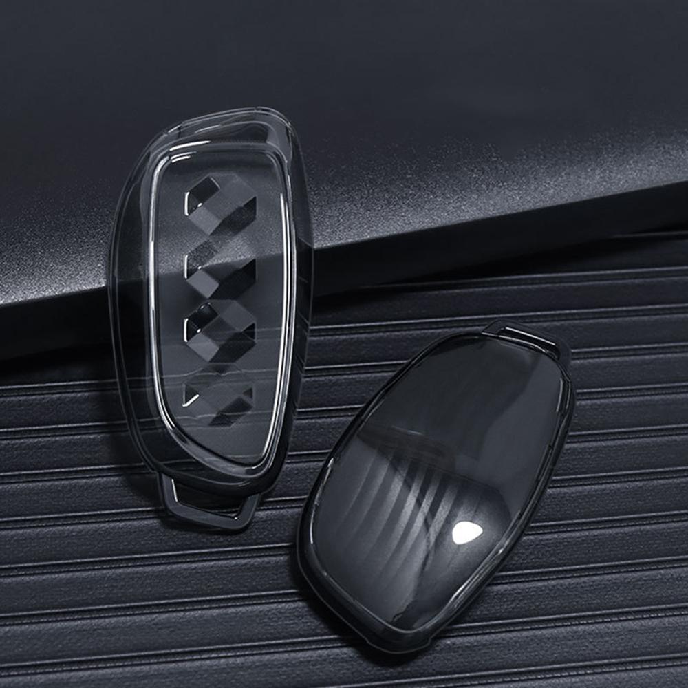 Soft Tpu Key Holder For Great Wall Haval H3 F3 Dragon F7 II H9 II N3 Key Case Transparent Accessories