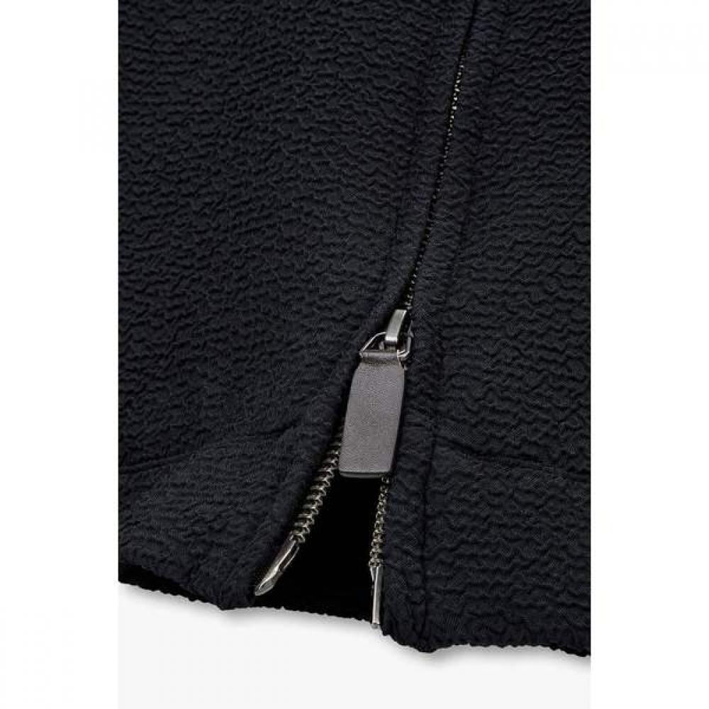 Emporio Armani Men S Crinkle Pattern Hoodie Jacket A516110014