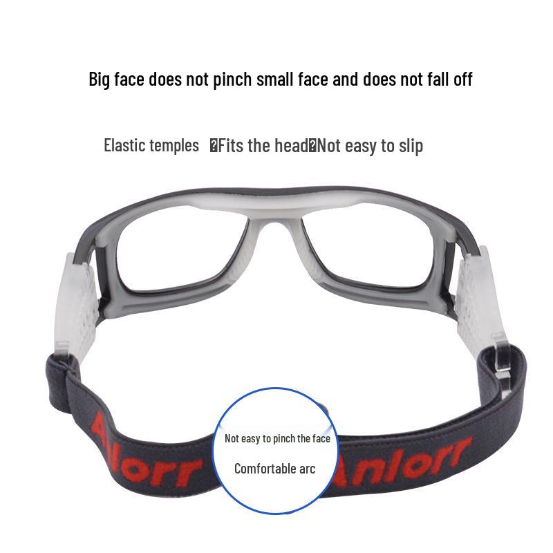 Impact-Resistant Sports Glasses - Lightweight Frame for Basketball, Football, and Golf (Model 070)